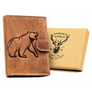 Nagy, függőleges férfi pénztárca valódi bőrből - Always Wild 145684991 - Férfi pénztárca