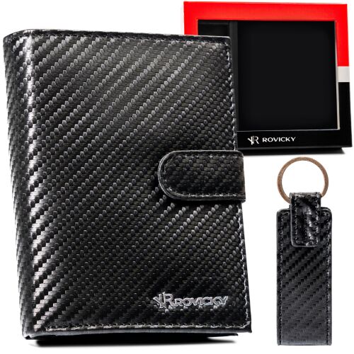 Elegáns férfi pénztárca RFID Protect rendszerrel - Rovicky 145682887