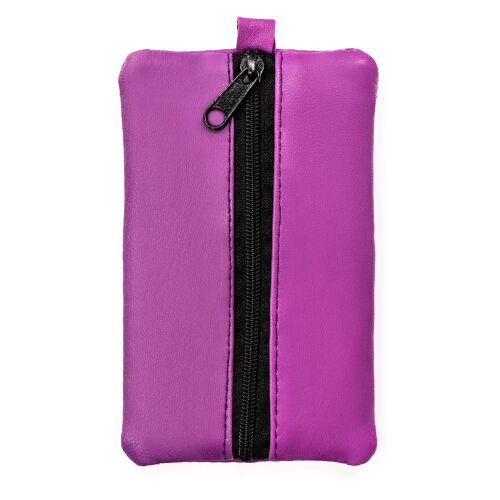 Bőr kulcstartó KC-02-PDM-9366 lila 145683007