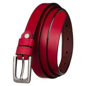 Széles bőröv LADY NO.2 RED 100 145683112 - Női öv