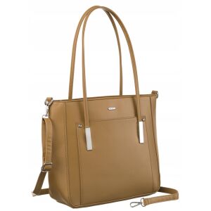 Klasszikus női bevásárlótáska ökológikus bőrből - Rovicky