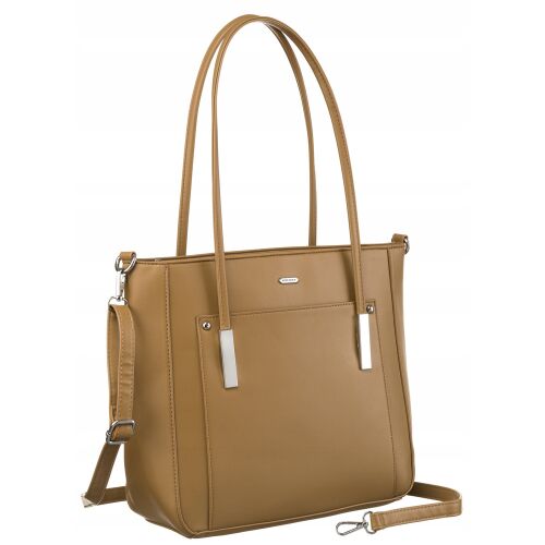 Klasszikus női bevásárlótáska ökológikus bőrből - Rovicky 145689981