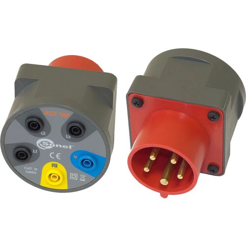 AGT-16A 5 tűs banán aljzat adapter