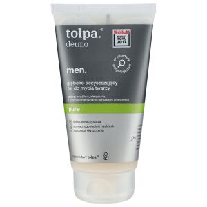 TOŁPA Dermo Men Mélyreható tisztító arctisztító Pure 150 ml 145684933 - Bőrápolás