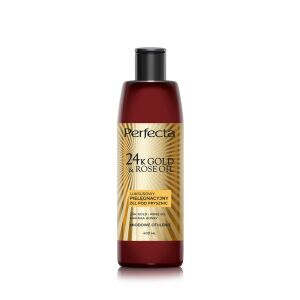 PERFECTA 24K arany és rózsaolaj luxus tusfürdő 400 ml 145684948 - Tusfürdő