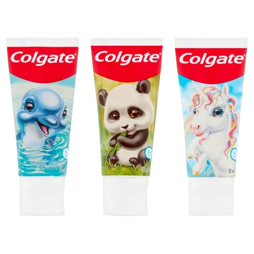 Colgate Kids fogkrém gyermekeknek 3+ Állatok - különböző minták 50 ml 145684954