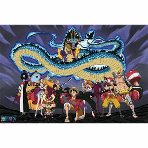 One Piece The crew versus Kaido Poster 91,5 x 61 cm 145688554 - Plagáty