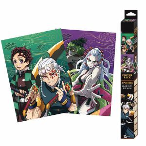 Demon Slayer Entertainment District Posters 2-Pack 52 x 38 cm 145689460 - Plagáty