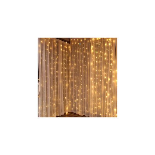 ENTAC Karácsonyi függöny IP44 300 LED 3*3m 8F