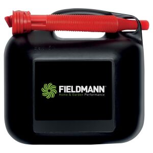 FIELDMANN FZR 9060 üzemanyagkanna + praktikus kiöntőcső 5 l
