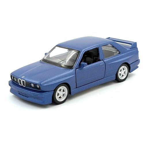 Kék BMW M3 RMZ fém autómodell, 1:36 méretarány - Játék