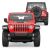 Jeep Wrangler Rubicon 4XE modellautó, piros, 1:32 méretarányú, öntött autó 145701442