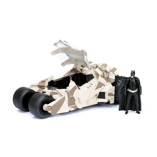 Batmobile fém autó Batman figurával, álcázott kivitel - Kreatív és építő játék