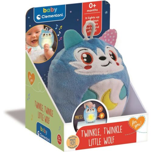 Clementoni Twinkle-twinkle kicsi farkas interaktív bébijáték 0+ hó 145702853