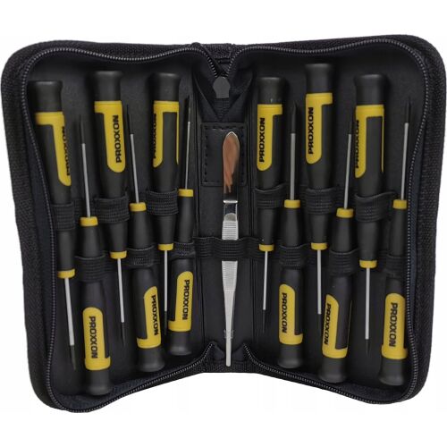 Proxxon MICRO-DRIVER Csavarhúzó készlet Egyeneshornyú, Kereszthornyú Phillips, T profil, Belső hatlap (PR22720) 145706047