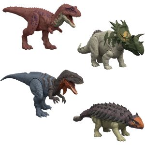Jurassic World SAGA útočná dinosaurus so zvukom 145706803 - Mattel