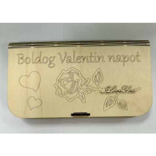 Boldog Valentin napot fa ajándékdoboz – Egyedi és különleges meglepetés 145707396