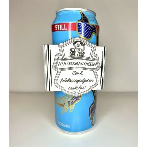 Apák Üzemanyaga - Egyedi Dobozos Italtartó 145707557 - Fa felirat & dekorációs elem