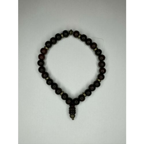 Mahagóni erő – Férfi karkötő természetes fával 145707620