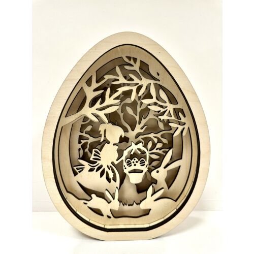 Lézervágott 3D húsvéti asztali dísz – varázslatos tavaszi hangulat otthonodban! 145707682