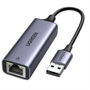 UGREEN Ethernet adapter 1 Gbit/s, szürke 145707836 - Hálózati adapter