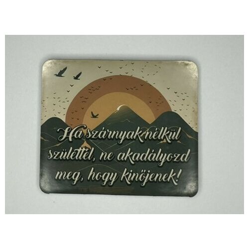 „Szárnyakra várva – Inspiráló hűtőmágnes”