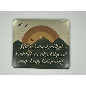 „Szárnyakra várva – Inspiráló hűtőmágnes” 145707928 - Hűtőmágnes