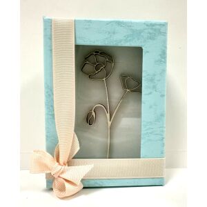 Lézervágott pipacs díszdobozban 145708027 - Művészet & Hobbi