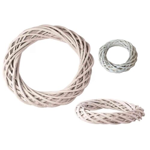 Koszorúalap 25cm Fehér A-25/W - D25*5cm