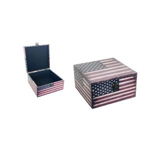 Doboz Kocka Amerikai 11-63/XL - 28*28*H15cm 145708139 - Tárolódoboz & kosár