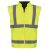 TOP MULTI FLUO-Y láthatósági sárga téli mellény