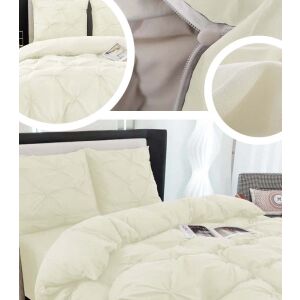 Set de lenjerie de pat de lux din microfibră cu volan, 220x200 cm cuvertură și 70x80 cm fețe de pernă 145714944 - Lenjerie de pat - tineri și adulți