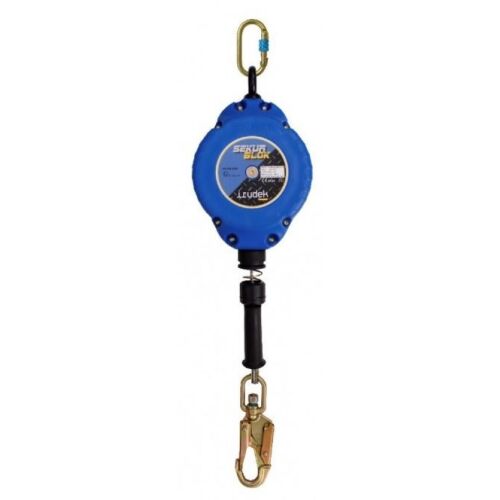 Zuhanásgátló automata Irudek Sekurblok 15 visszahúzható átmérő 4,5mm, kék, 15m 145715611