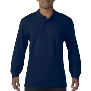 Gildan® Premium Cotton® Adult hosszú ujjú double pique póló 145716217 - Férfi hosszú ujjú felső