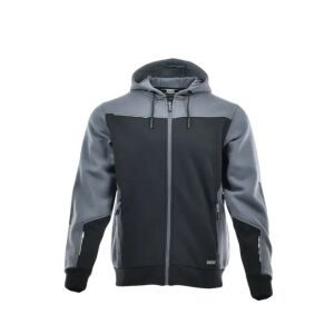 Sara Comfort Plus kapucnis pulóver fekete - szürke 145716828 - Sara