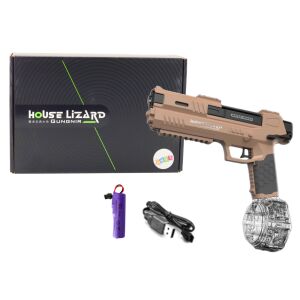 Pistol de Apă Automat cu Rezervor Transparent Maro Deschis 145718685 - Jucării gonflabile și jucării de plajă