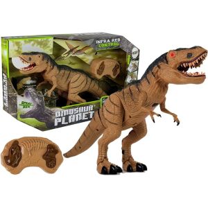 Dinozaur T-Rex telecomandat cu efect de abur 145719497 - Jocuri interactive pentru copii