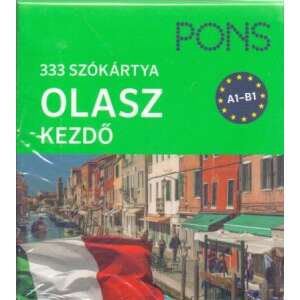 PONS Szókártyák olasz kezdő - 333 szó 45502378 Gyermek nyelvkönyv