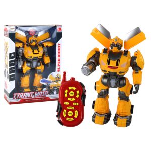 Roboțel Mare Galben cu Control de la Distanță, Efecte de Sunet și Lumină 145722366 - Jocuri de constructie - Lego