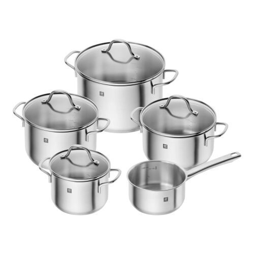 Zwilling Flow Saucepan Edénykészlet - Ezüst (5 részes) 145726059