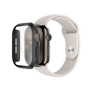 Belkin Apple Watch 10 46mm kijelzővédő üveg Fekete kerettel 145726224 - Okos eszköz