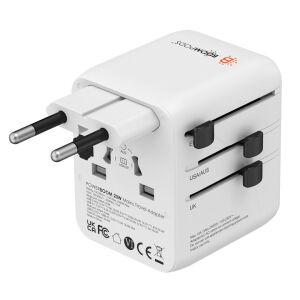 Boompods World Travel Utazó adapter - Fehér 145726289 - Boompods