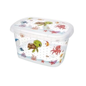 Elif Plastic Tárolódoboz Gyerek mintás áttetsző 145727156 - Játék