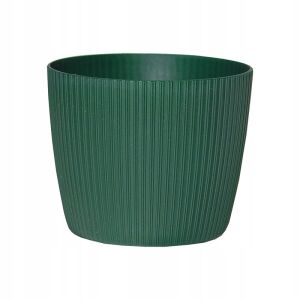 Magnolia Jumper virágcserép, zöld műanyag fedéllel, 14 cm