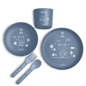 Nuvita 5 részes étkészlet - Powder Blue - 8465 145731566 - Nuvita