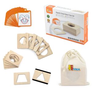 Mágneses rajzsablon - Rajzok és alakzatok 145732658 - Rajzsablon