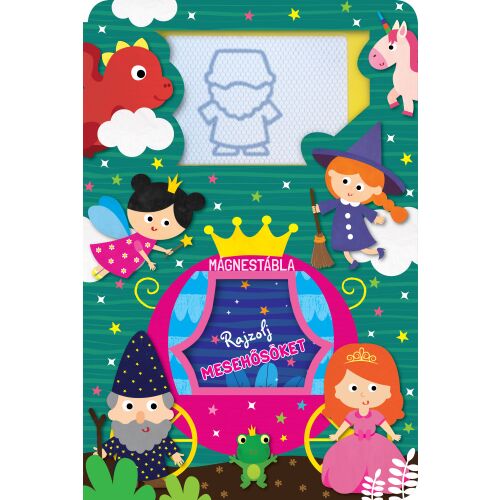 Mágnestábla - Rajzolj mesehősöket kavaii stílusban 145733006