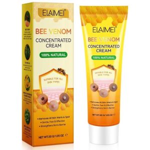 Crema Concentrata cu Venin de Albine pentru Indepartarea Negilor, Petelor, Alunitelor, 100% Naturala, 30 g