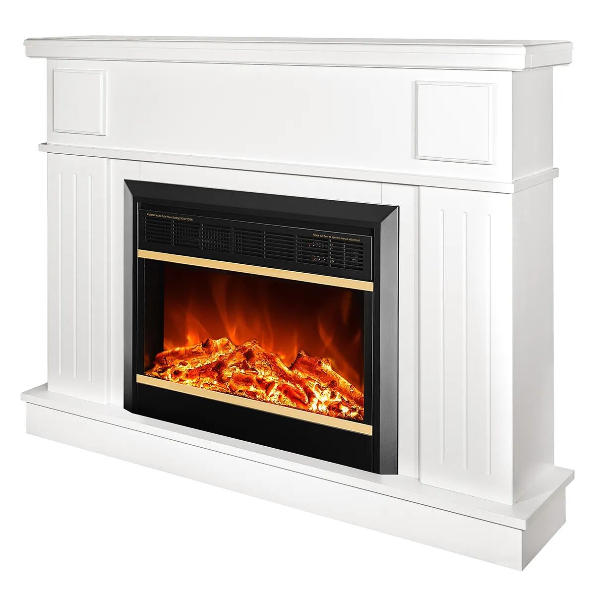 Elektronické svietidlo Olimpia White & Mars, Art Flame, 950x1200x300 mm, 1500 W, 2 Eichenstufen, 5 Eichenstufen, Timer