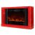 Kandalló Elect Bernard Mini Red Si Adeli, Art Flame, 725 x 1215 x 300 mm, 1500 W, 3 Längen, 5 Kantenlängen, Röst- und Kristallglas 145735635